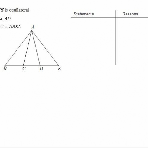 4.3-4.5 equilateral triangle and A A S proof