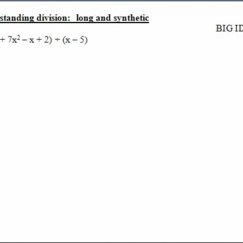 5.5 understanding division