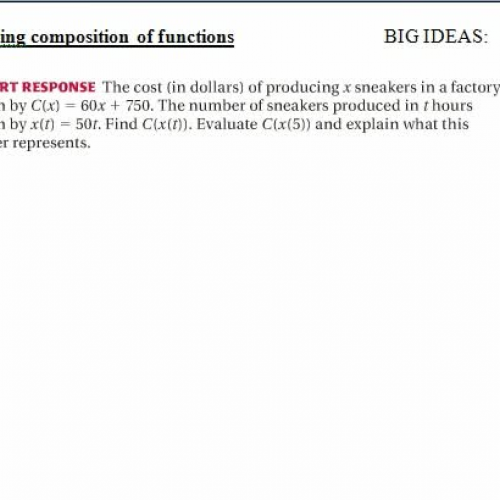 6.3 apply and explain composition