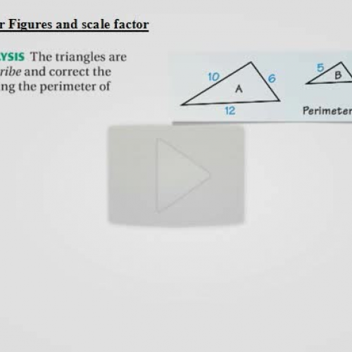 6.3 similar perimeters