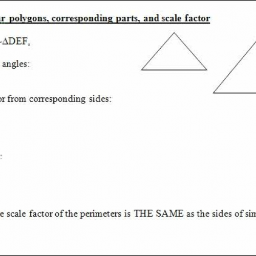 6.3 similar polygons &amp; scale