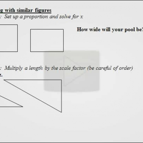 6.3 solving using similarity 0