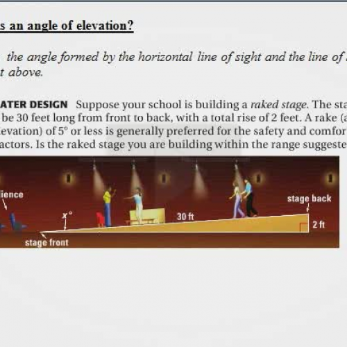 7.7 angle of elevation example 0