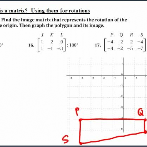 9.4 Matrices and 270 deg Rotation