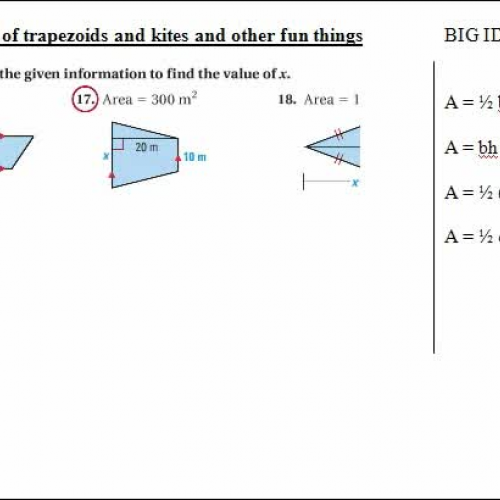 11.2  finding x in trapezoid 0