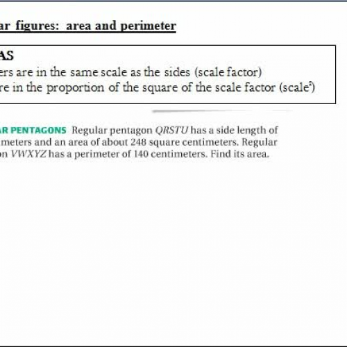 11.3 similar pentagons