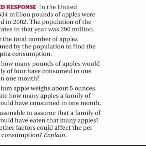 apples and per capita