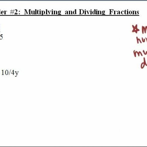 Basic #2 fractions