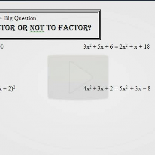 ch.1 0 factor or not 001