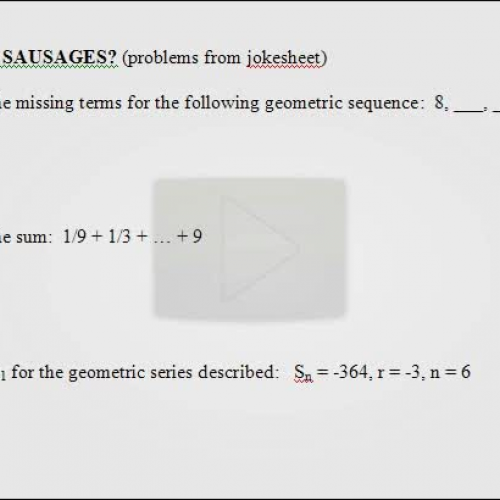 ch.9 review spooky sausages