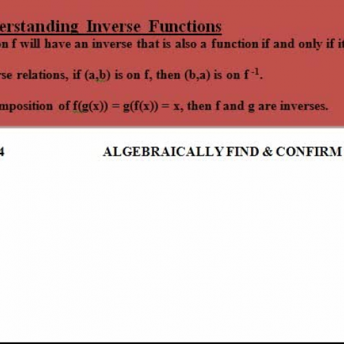 ch1 all about inverse functions the algebra