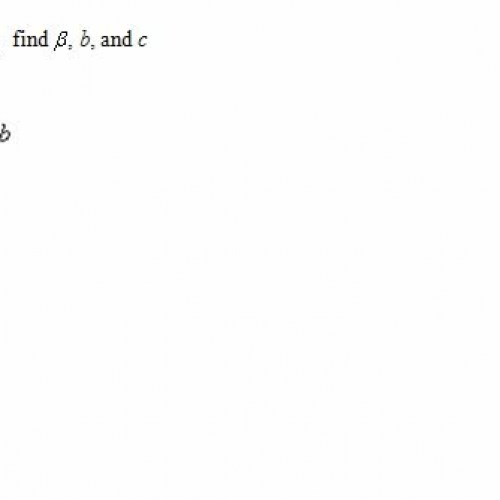 ch 7 review find missing sides and angle 0