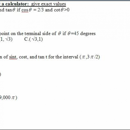 common questions 4.3 part 1