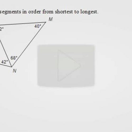 comparing segments in triangles 0