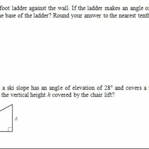 finding unknown distances from worksheet 0