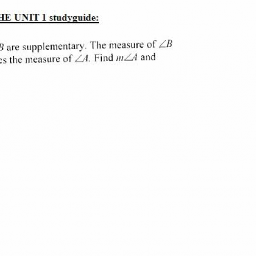 Geo stdyguide#15 unit1