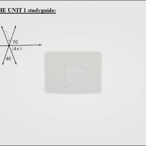 Geo stdyguide#17 unit 1
