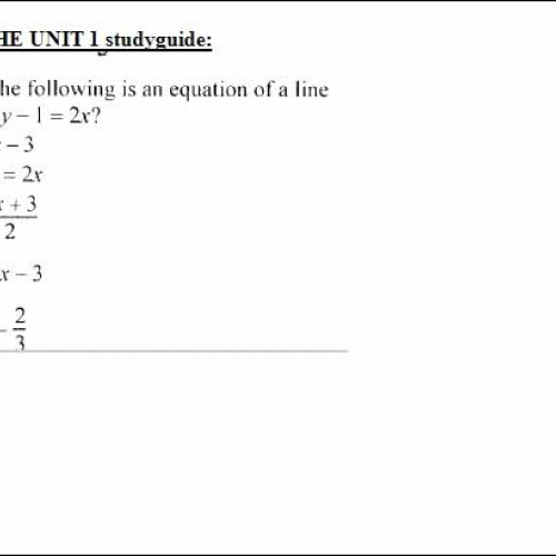Geo stdyguide#32 unit1