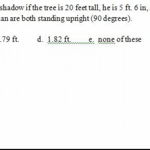 length of shadow (#20)