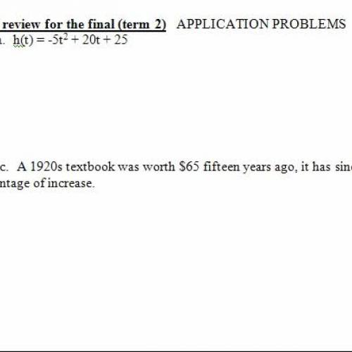 part B apps A L G2 review
