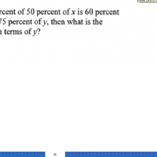 Percents problem