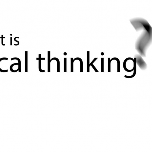 Critical Thinking Explained
