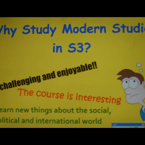 St Margaret?s Academy - Modern Studies