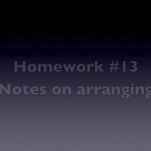 Homework 13