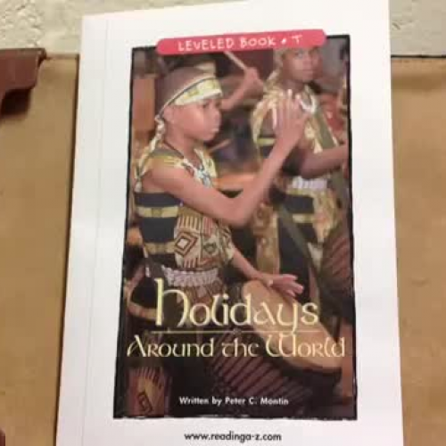 Holidays around the world part 1