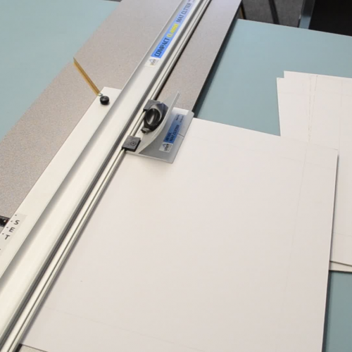 Matting Part VII - Cutting the window