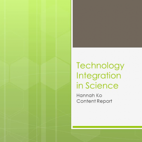 Science Content Report