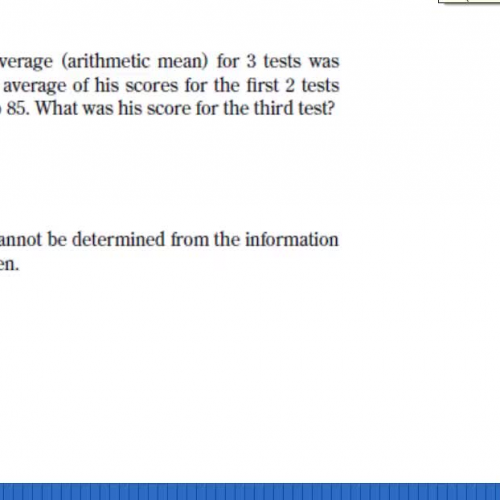 Average problem HSPE, SAT CC Wednesday 04