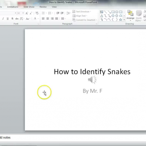 Step 1 - Playing Audio Automatically - Transi