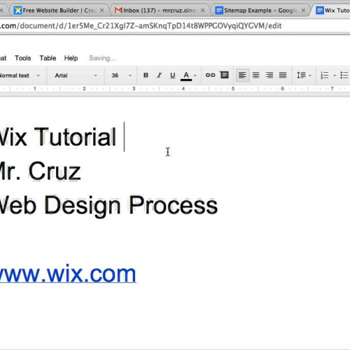 Wix Basics Tutorial 