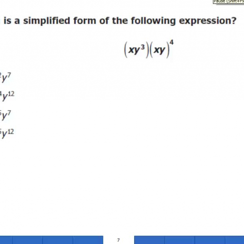 Simplifying powers