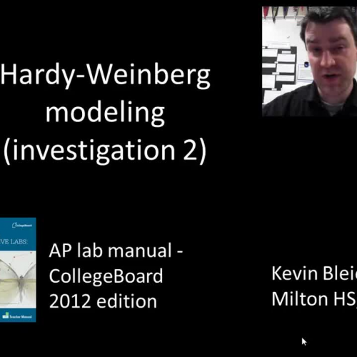 Investigation 2 - Hardy-Weinberg modeling