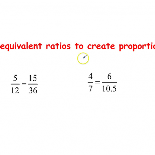 7-1 Ratios and Proportions