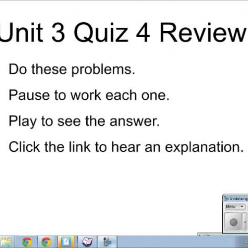 Quiz 4 Review