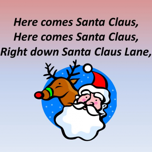 here comes santa claus (no vocals)