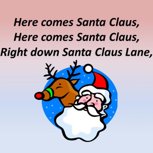 Here Comes Santa Claus (vocals)