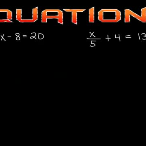 How to solve MULTI-STEP EQUATIONS  THE EASY W