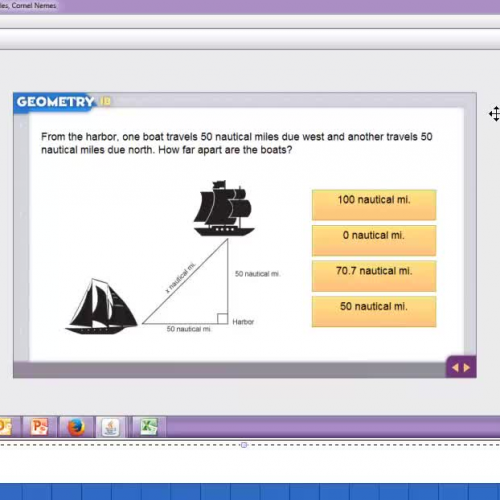 Special right triangles, HSPE