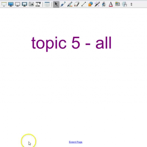 topic 5 all