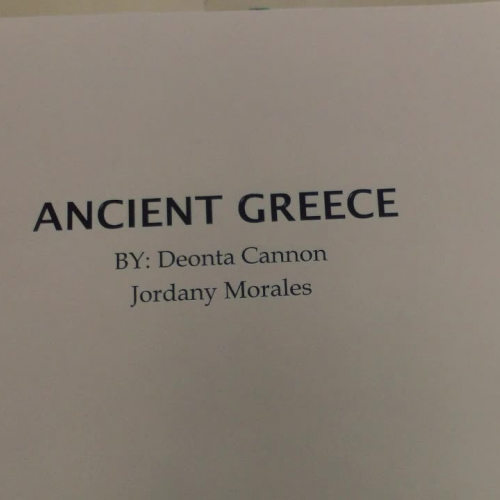 4th Period - Ancient Greece