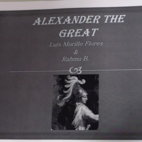 6th Period - Alexander the Great