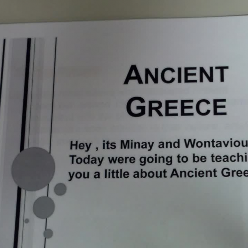 6th Period - Ancient Greece