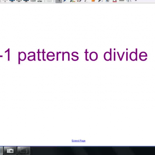 5-1 patterns to divide
