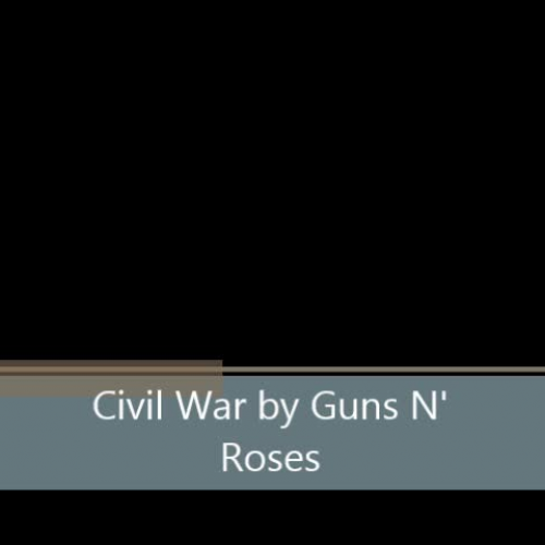 Civil War weapons  project by Braxton Sawyer