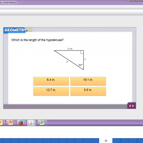 Special right triangles 30-60-90, 1 HSPE