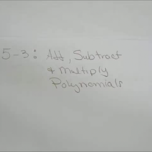 Chapter 5 Section 3tt